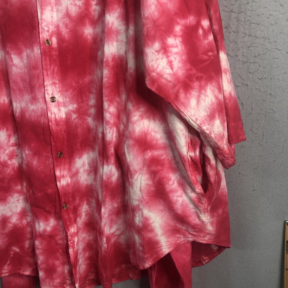 The African Village Frock Womens One Size Tie Dye Hippie Artsy Boho Set NEW - Picture 11 of 16